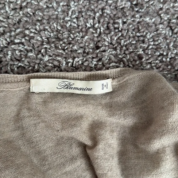 Blumarine 100% cashmere knit cardigan